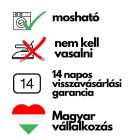 Mictus Háromüléses Kanapéhuzat Okker