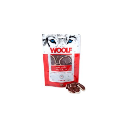 Woolf Rindfleisch Sushi Belohnungshappen 100g
