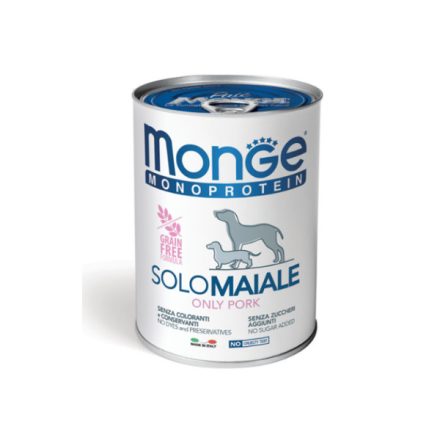 Monge Monoprotein 100% sertés konzerv 400gr
