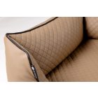 NRDOGS Lux Brown Dog Bed + Gift Dog Blanket XL 106x82 cm