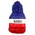 Dashi Stripes Rot&Blau Hundemantel