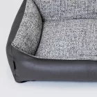 NRDOGS Basket Dog Bed Silver