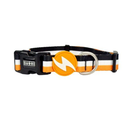Dashi Stripes Orange&Schwarzer Kragen