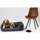 NRDOGS Lux Grey Dog Bed + Gift Dog Blanket XL 106x82 cm