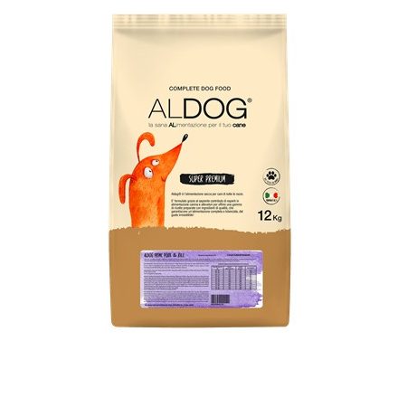 Aldog Pork And Rice Szuperprémium Kutyatáp 12kg MINI