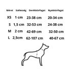 Dashi Stripes Pink&Black H-hám S(1,5cmx32-53cmx24-38cm)