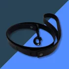 NRDOGS Nyakörv Hexa Black L 40-65cm