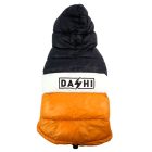 Dashi Stripes Orange&Black Dog Coat 3XL (52 cm back length)