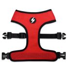 Dashi Stripes Red&Black Kétoldalas hám L (57-77cmx42cm)