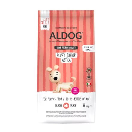 Aldog Puppy Junior ARTICA HIPOALLERGÉN kutyatáp MINI 8kg