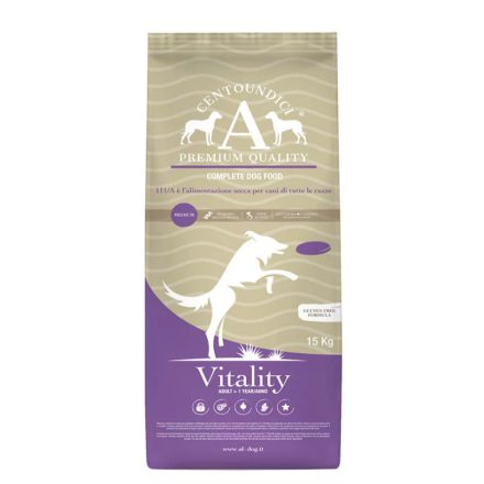 (111/A) Vitality Kutyatáp MEDIUM 15 KG