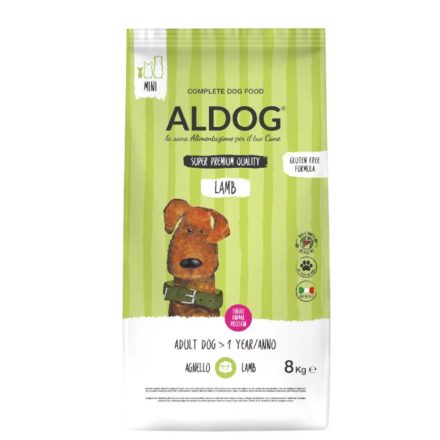 Aldog Lamb HIPOALLERGÉN Kutyatáp MINI 8 KG