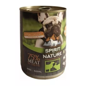   Spirit of Nature Dog konzerv Bárányhússal és nyúlhússal 415gr