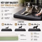NRDOGS Prémium Shield Kültéri Kutyafekhely Grey