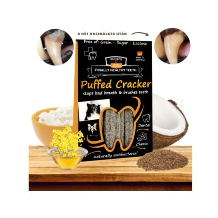 Qchefs Puffed Cracker - Természetes Fogtisztító Jutalomfalat