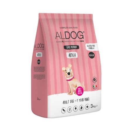 ALDOG ARTICA MONOPROTEIN hypoallergén felnőtt kutyatáp lazaccal 3 kg MINI