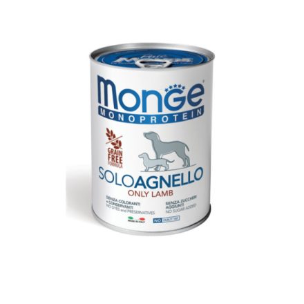 Monge Monoprotein 100% bárány konzerv 400gr