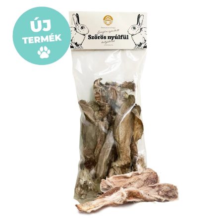 Levegőn szárított szőrös nyúlfül – 8 db