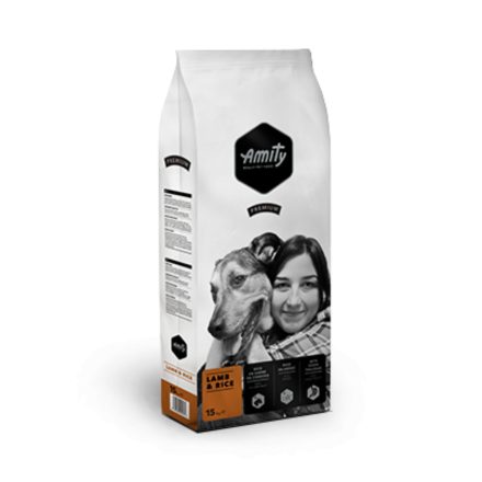 Amity Premium Lamb-Rice Kutyatáp 15 kg