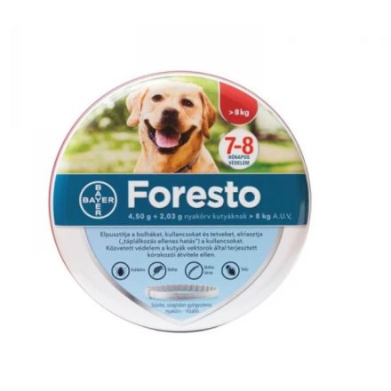 Foresto kullancs- és bolhanyakörv nagytestű kutyáknak 70 cm