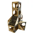 NRCATS Torre PlayCube – Moduláris macskaház (12 részes szett)