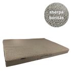 GOMEZ Vízhatlan Kutyafekhely Sherpa Beige XL (120x80cm)