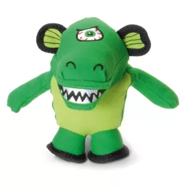Plush crocodile dog toy