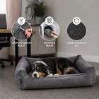 NRDOGS Basket Dog Bed Sawana Brown