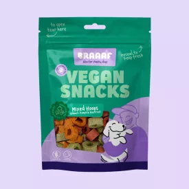   Braaaf Vegan Snacks kutyáknak | Hipoallergén, gabonamentes jutalomfalat