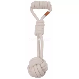 M-PETS rope ball with handles 36cm white