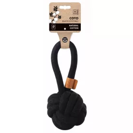 M-PETS rope ball 11cm black