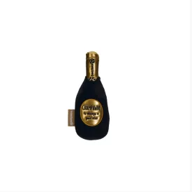 New Year's Eve dog toy champagne bottle 19 cm