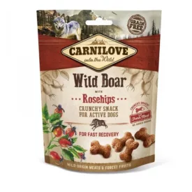   Carnilove Dog Crunchy Snack - Wild boar with meat and rosehip 200g