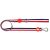 Dashi Stripes Rote&Blaue Leine