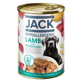   JACK Hipoallergén pástétom – Bárányhús burgonyával (400g)