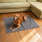 Vízálló Ágytakaró/ Szőnyeg Sötétszürke (95x95cm)