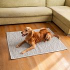 Vízálló Fotelvédő/Szőnyeg Halványszürke (63x50cm)