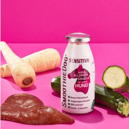SmoothieDog - Lóhús smoothie allergiás kutyáknak 250ml