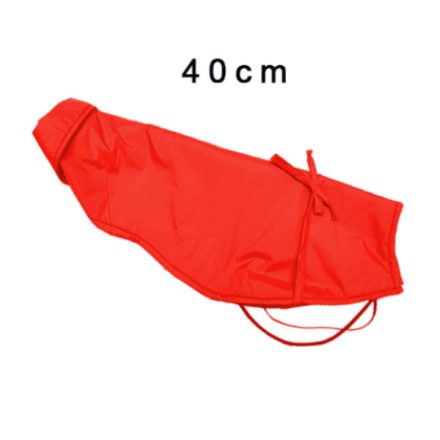 Kutya Esőkabát Piros M 40 cm