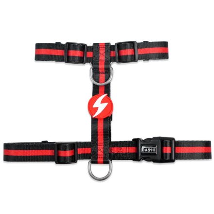 Dashi Stripes Rot&Schwarz H-Geschirre