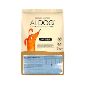   Aldog Puppy-Junior Pork And Rice HIPOALLERGÉN Kölyök Kutyatáp 12kg MEDIUM