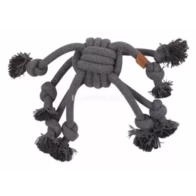M-PETS rope toy spider 38cm gray