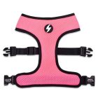 Dashi Stripes Pink&Black Kétoldalas hám M (48-62cmx34cm)