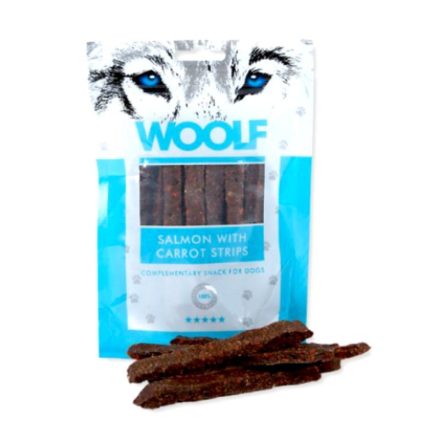 Woolf Lachsfilet mit Karotten Belohnungshappen 100g