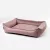NRDOGS Basket Dog Bed Soft Magic Pink Pink S (63x58 cm)