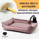 NRDOGS Basket Dog Bed Soft Magic Pink Pink S (63x58 cm)