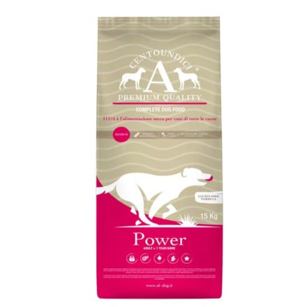 (111/A) Power Kutyatáp MEDIUM 15 KG