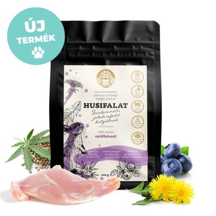 Nyúlhúsos – HUSIFALAT – funkcionális jutalomfalat- 100 g