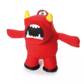 Plush dinosaur dog toy