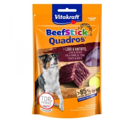 Vitakraft Beef Stick Hundeleckerli Quadros Leber & Kartoffeln